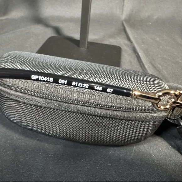Salvatore Ferragamo Black Sunglasses with Case display picture 1